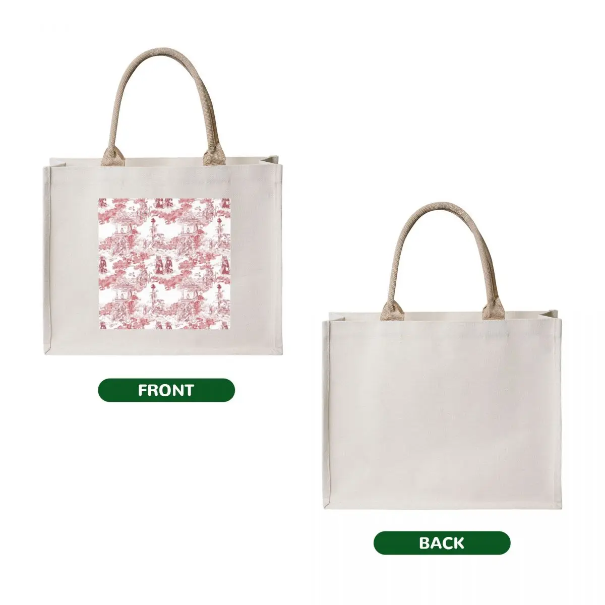 Toile du Missing Nin Tote Bag shopping bag bags for women large tote bag