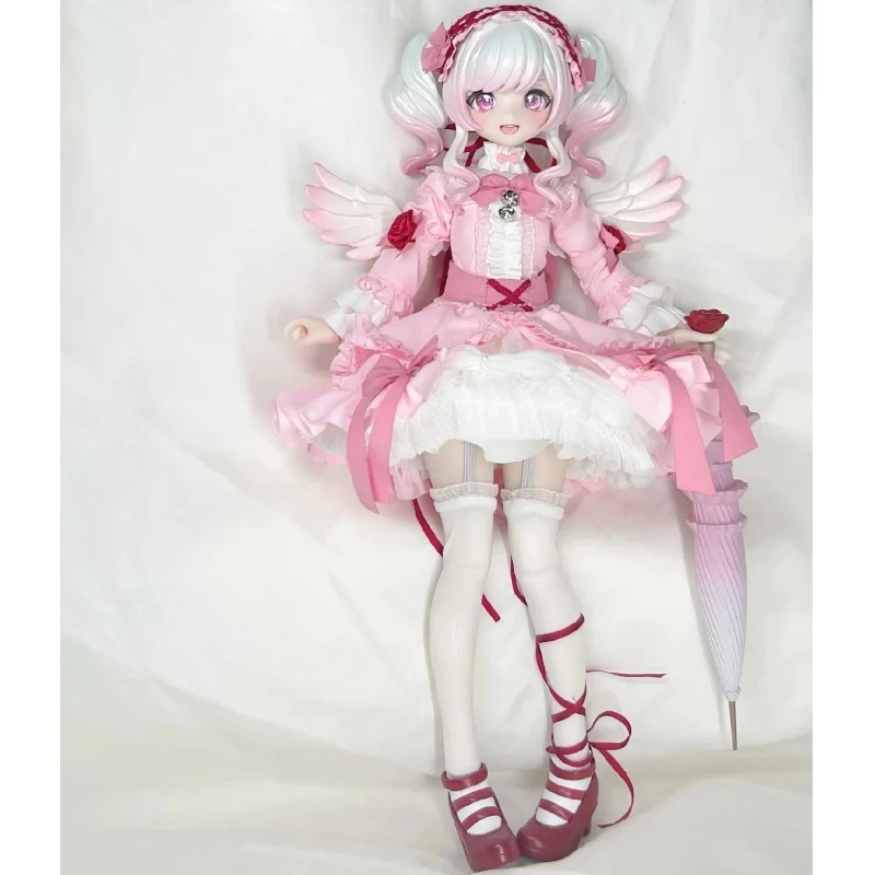 

Neo Eden Toys Light Nightmare Twin Zhimeng Tang Articulated Anime Figure Pink Lolita Winged Collectible Doll Hang Card In Stock