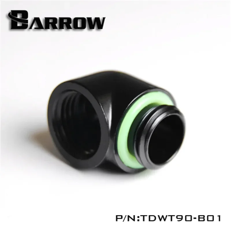 Imagem -04 - Barrow g1 90 Graus Encaixes Cotovelo Adaptador de Resfriamento de Água Refrigerar de Água Construir Encaixes Fêmea para Masculino Tdwt90-b01 Peças