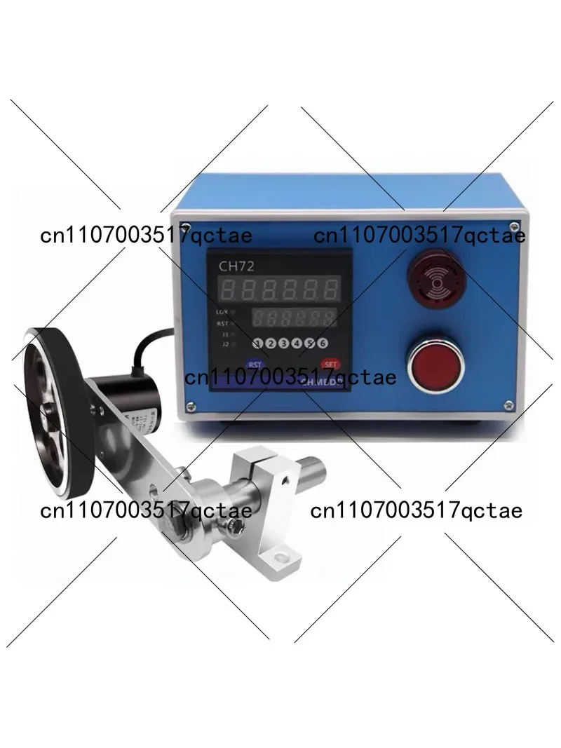 Electronic Digital Length Counter Meter with Encoder Alarm Measurement Roller Display Tool for Precision Measurement