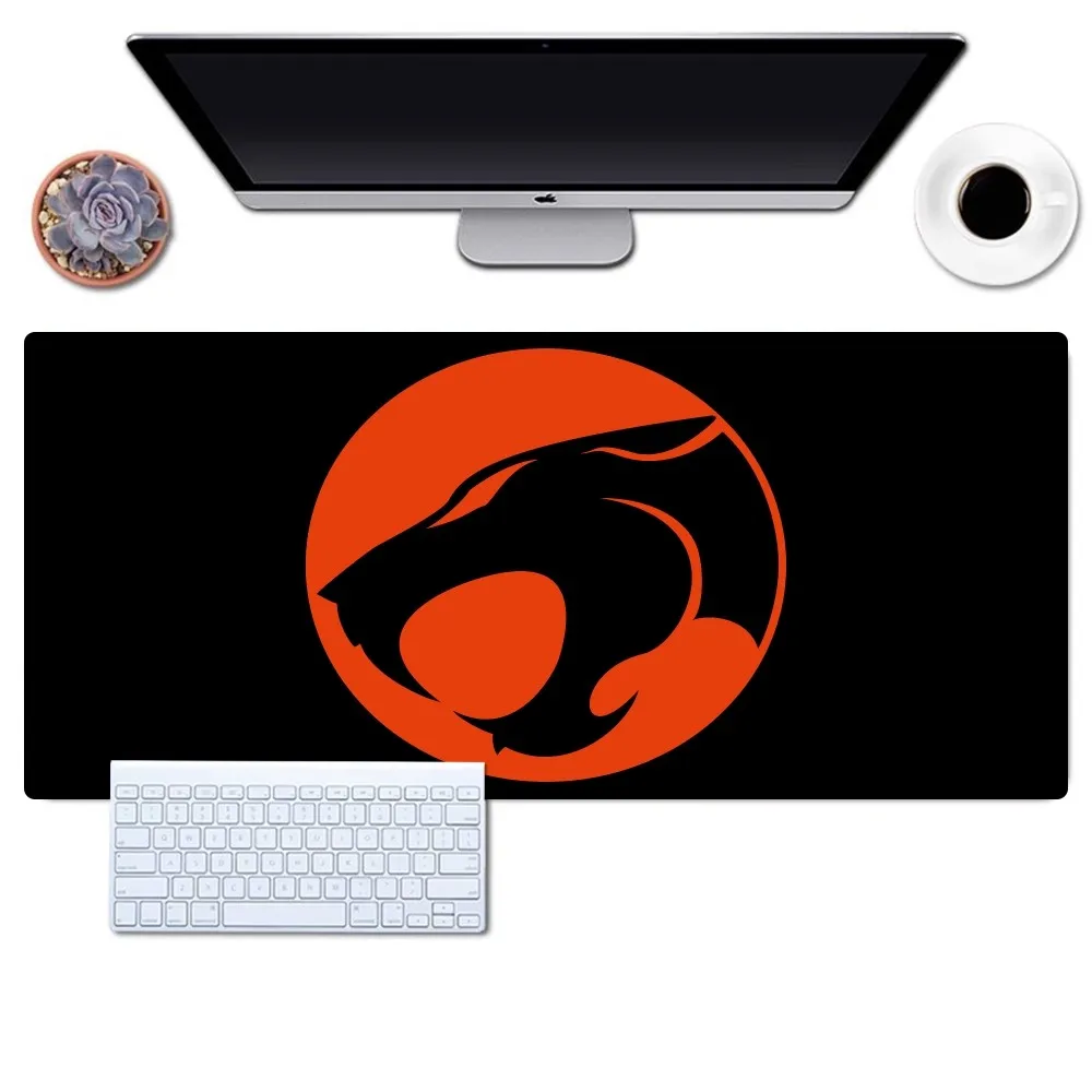 Cartoon Thundercats Mousepad Gaming Office Desk Pads Large For Computer Non-slip Lockedge Mouse Pad