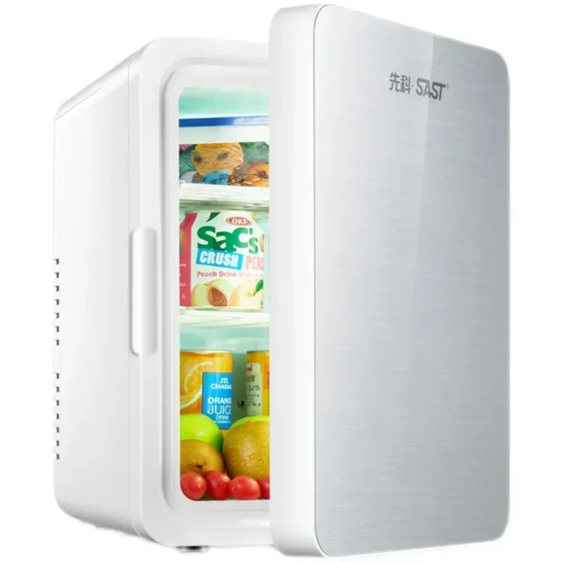 110V/220V Portable Refrigerator for Car and Home Use - Compact Mini Fridge with Hot and Cold Functions