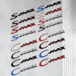 Car Sticker For S-MAX C-MAX Logo ST Line MPV Colorful 3D Decal Body Decoration Badge Rear Trunk Emblem Decor Accessories