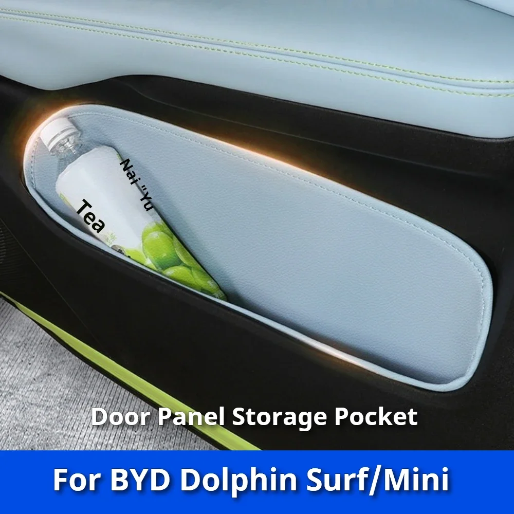 Fit For BYD Dolphin Surf Mini Special Door Slot Storage Pad Waterproof Dustproof Non-slip Liner Car Interior Accessories