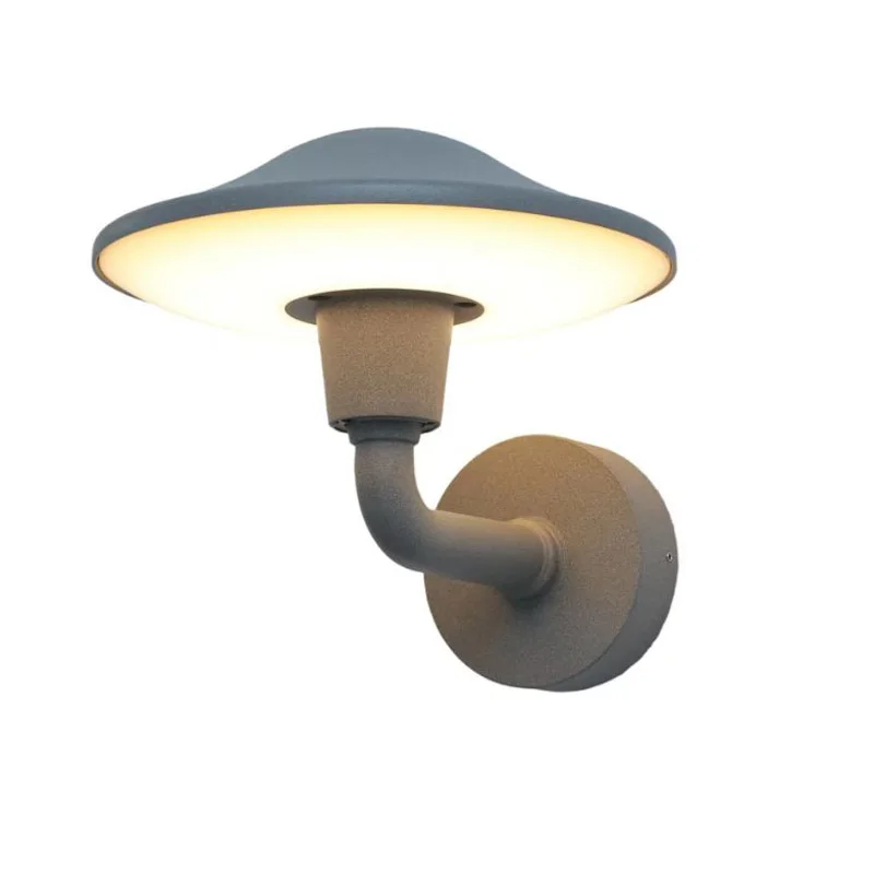 

Современный уличный светодиодный настенный светильник в виде гриба, водонепроницаемое алюминиевое ландшафтное освещение для виллы, парка, садовый декор