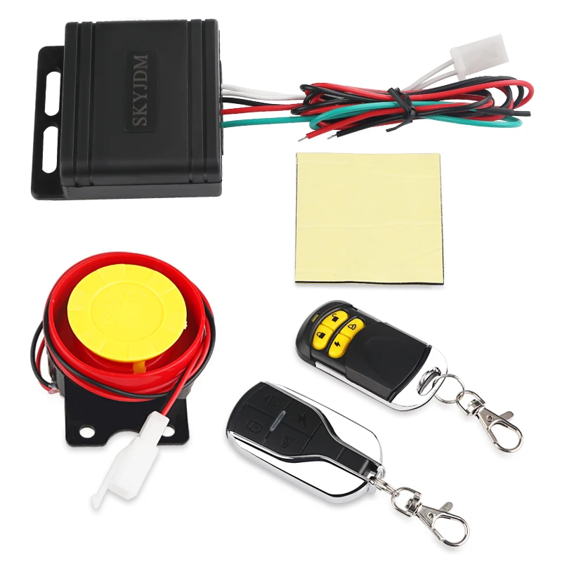 

Universal Motorcycle Anti-theft 125db Engine Start Remote Control Key Waterproof Motorbike Scooter Security Alarm System