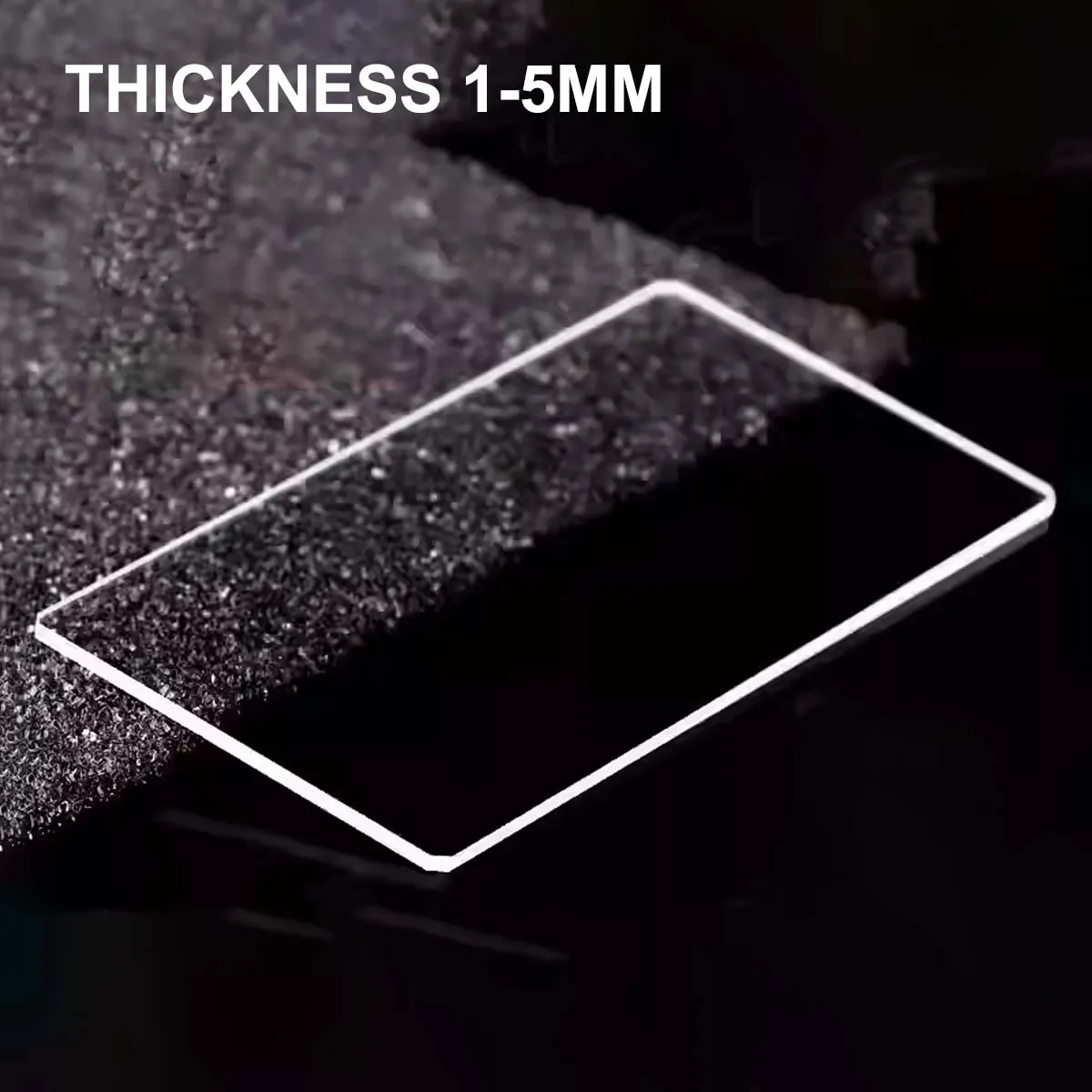 Custom Large K9 Optical Glass Slide High-Transparency Viewing Window High-Temperature B270 Ultra-Clear Glass for Precision Lab U