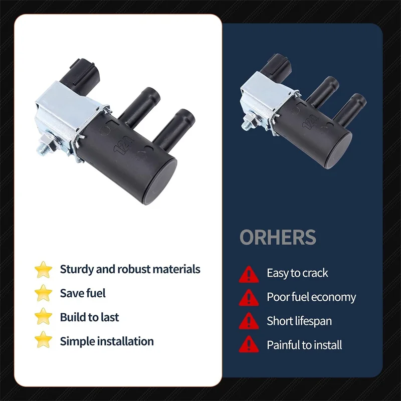 

Новый электромагнитный клапан продувки адсорбера паров топлива CA 14930-3YM0A для Sentra 2016-2019, Kicks 2018, Juke 2015-2017, K5T48592