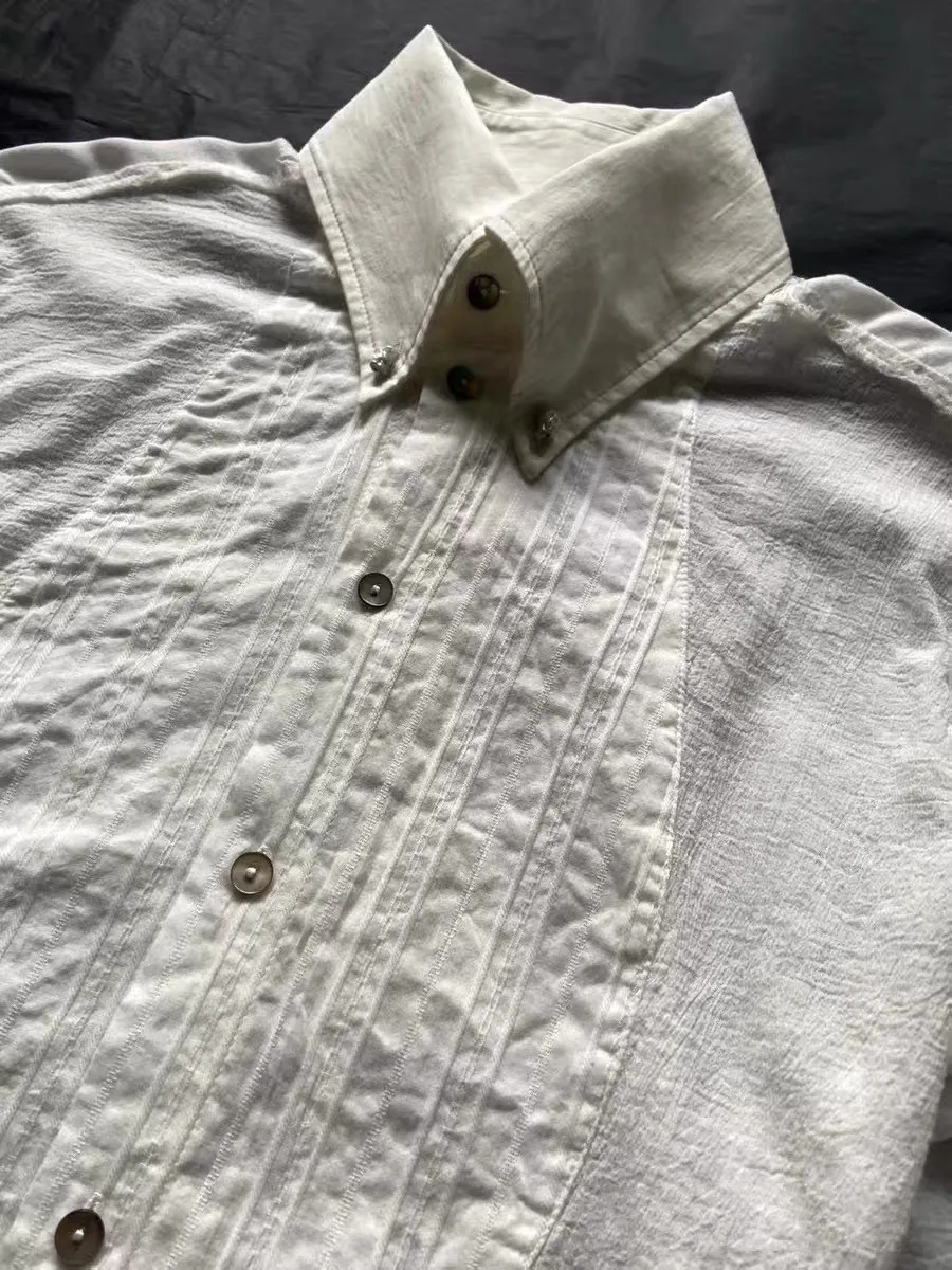 Ifsixwasnine Court Collection Visual Retro Long Sleeve Shirt