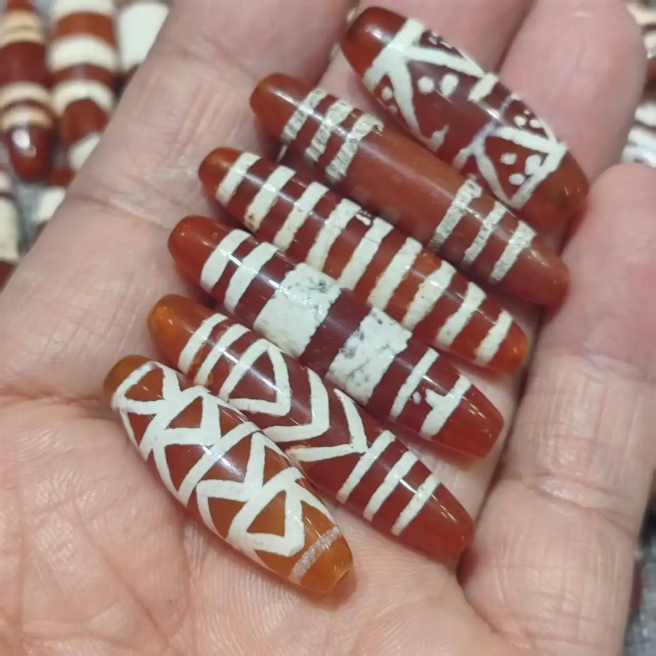 1-unids-lote-de-joyeria-suelta-cuentas-de-linea-de-cornalina-roja-asiatica-occidental-agata-natural-diy-para-hacer-joyeria-regalo-estilo-etnico-ovalado-30-38m