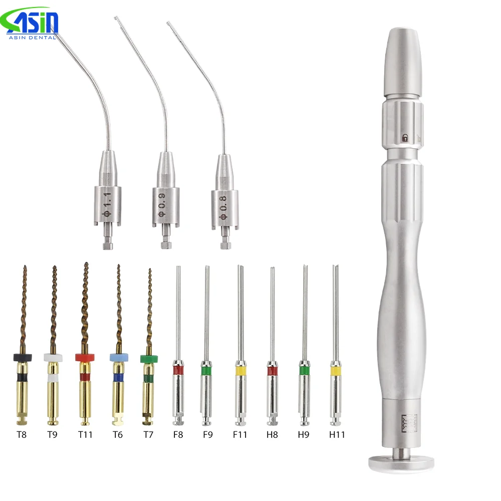 DEASIN Dental Root Canal File Extractor Reusable Extractor Holder Extractor Broken Removal Kit Endo File Removal System