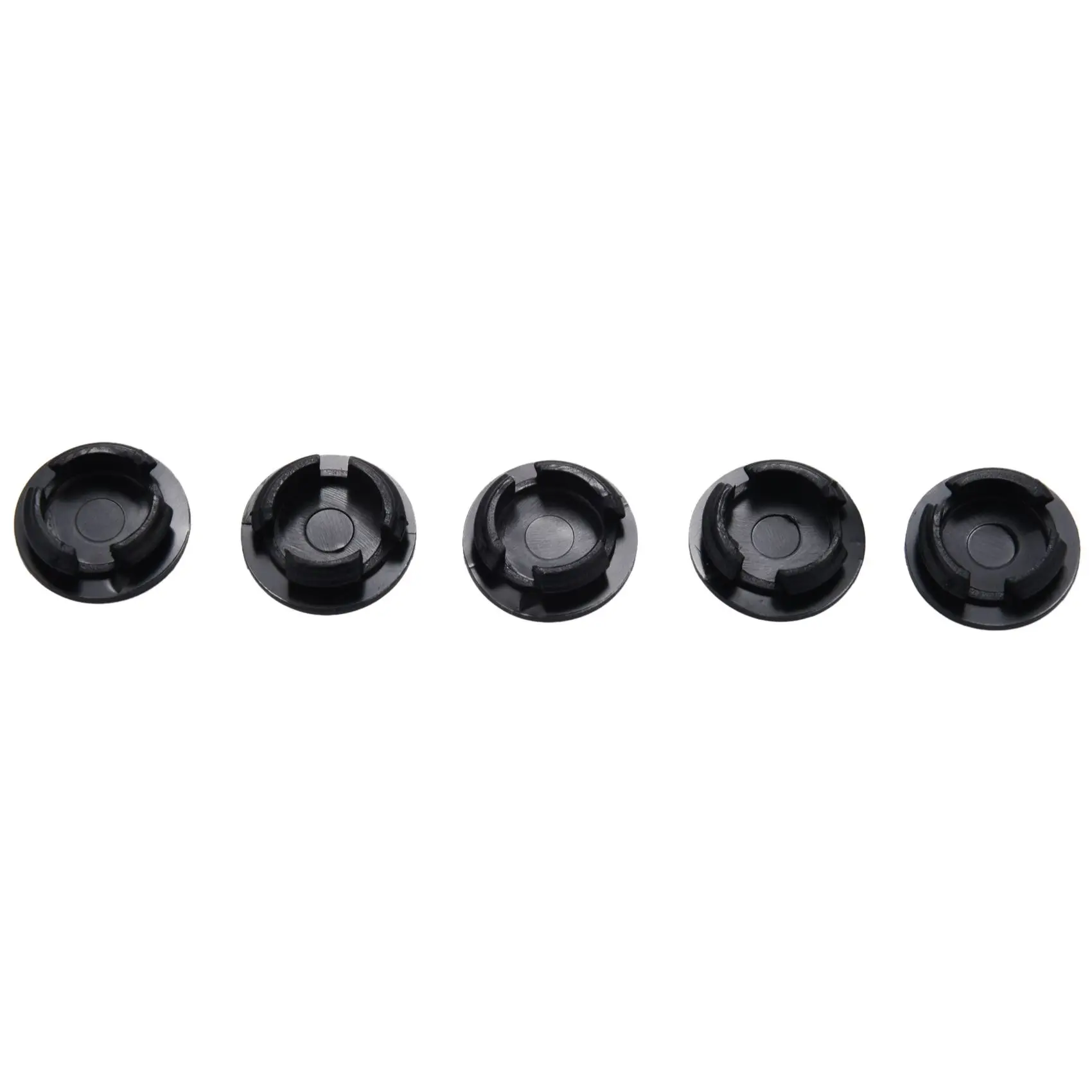 A51M-5Pcs DOOR PULL HANDLE CAP Black For Hyundai Tucson IX35 2010-2015 827343A000 82734-3A000