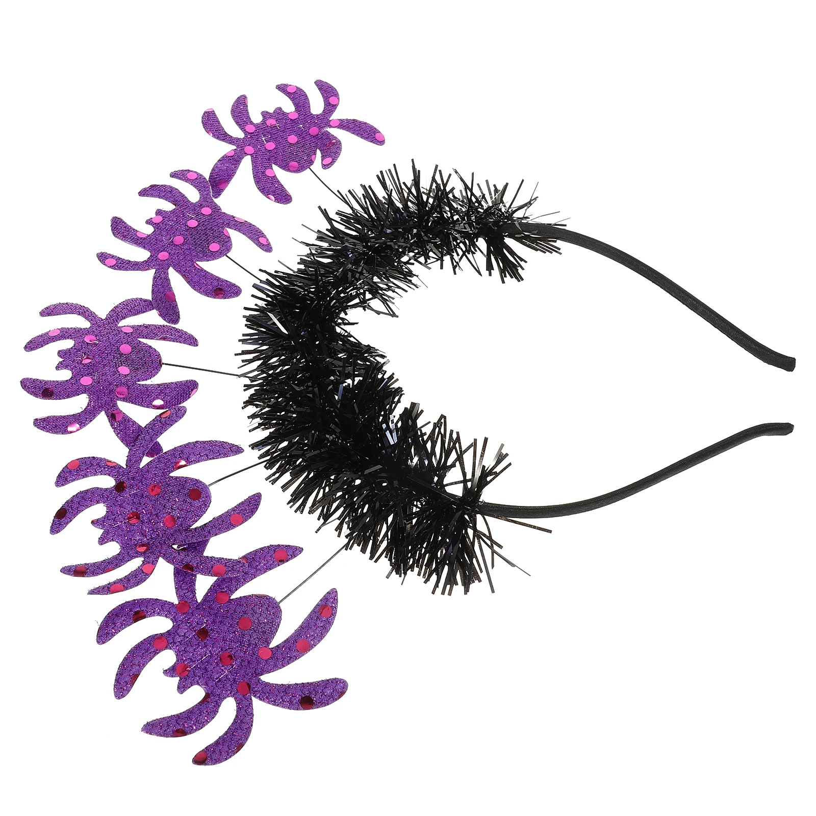 

Spider Headband Halloween Halloween Headbands Adult Hair Band Lightweight Comfortable Plastic Headpiece for Party Cosplay