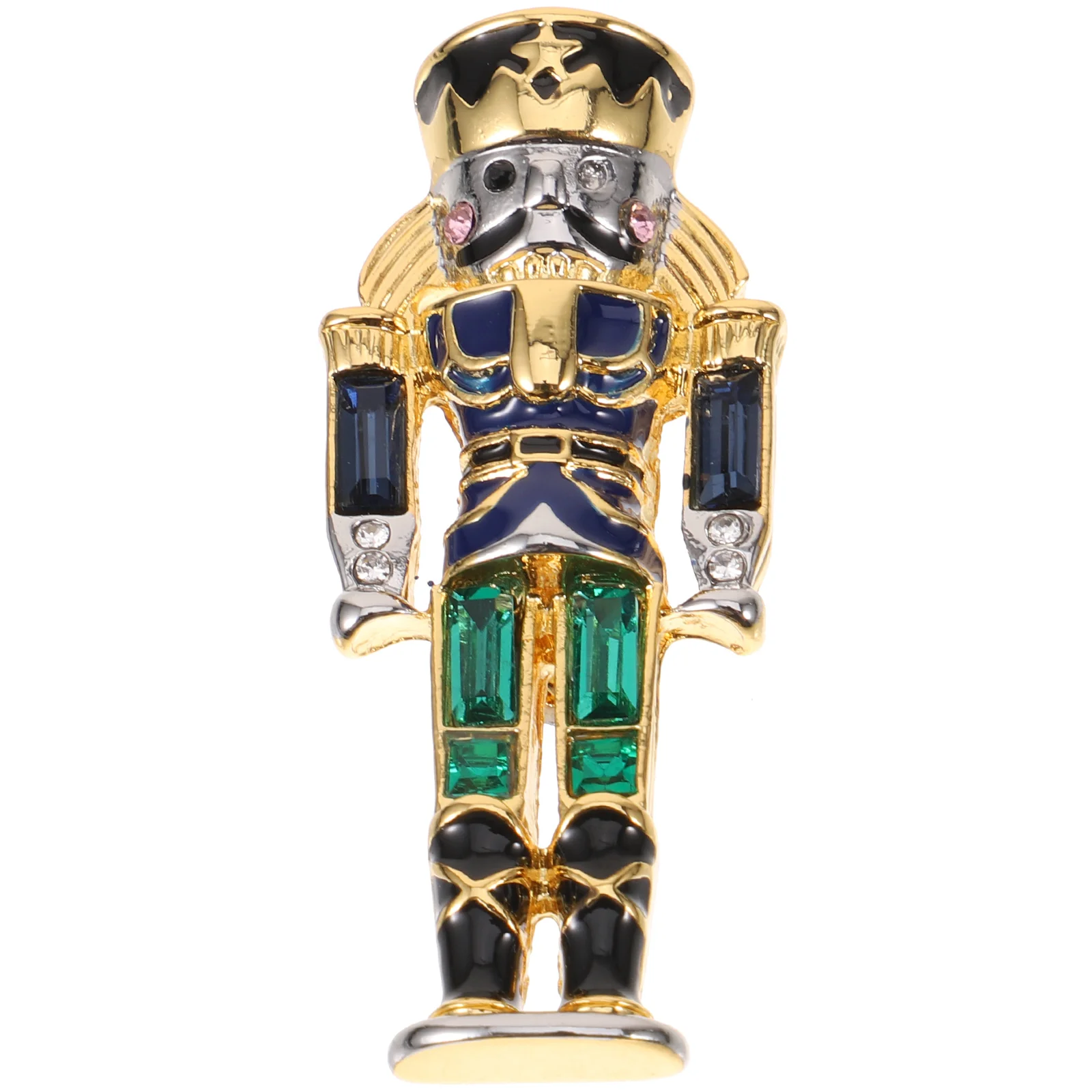 Nutcracker Brooch Decorative Pin Shawl Soldier Lapel Cute European and American