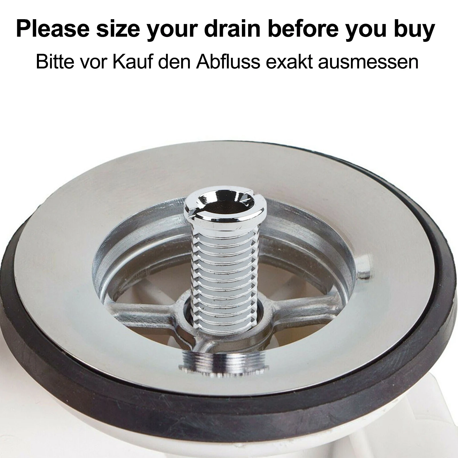 1PCS 12x50mm Kitchen Bath Sink Basket Strainer Waste Screws Threaded Screw Bolt Connector Kitchen Fixtures Garden Home