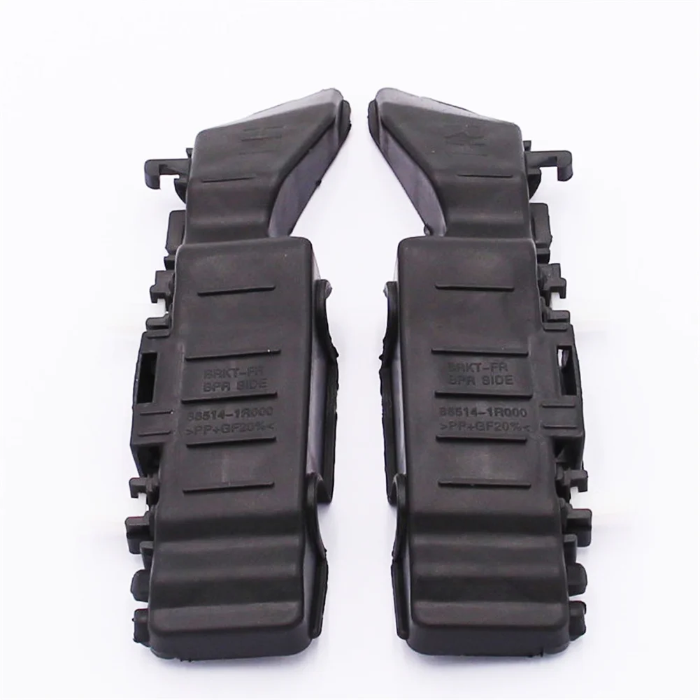 

1 Pair For Hyundai Accent 2012-2014 1.6L Bumper Retainer Side Bracket Car Black 86514-1R000 865141R000 ABS Plastic
