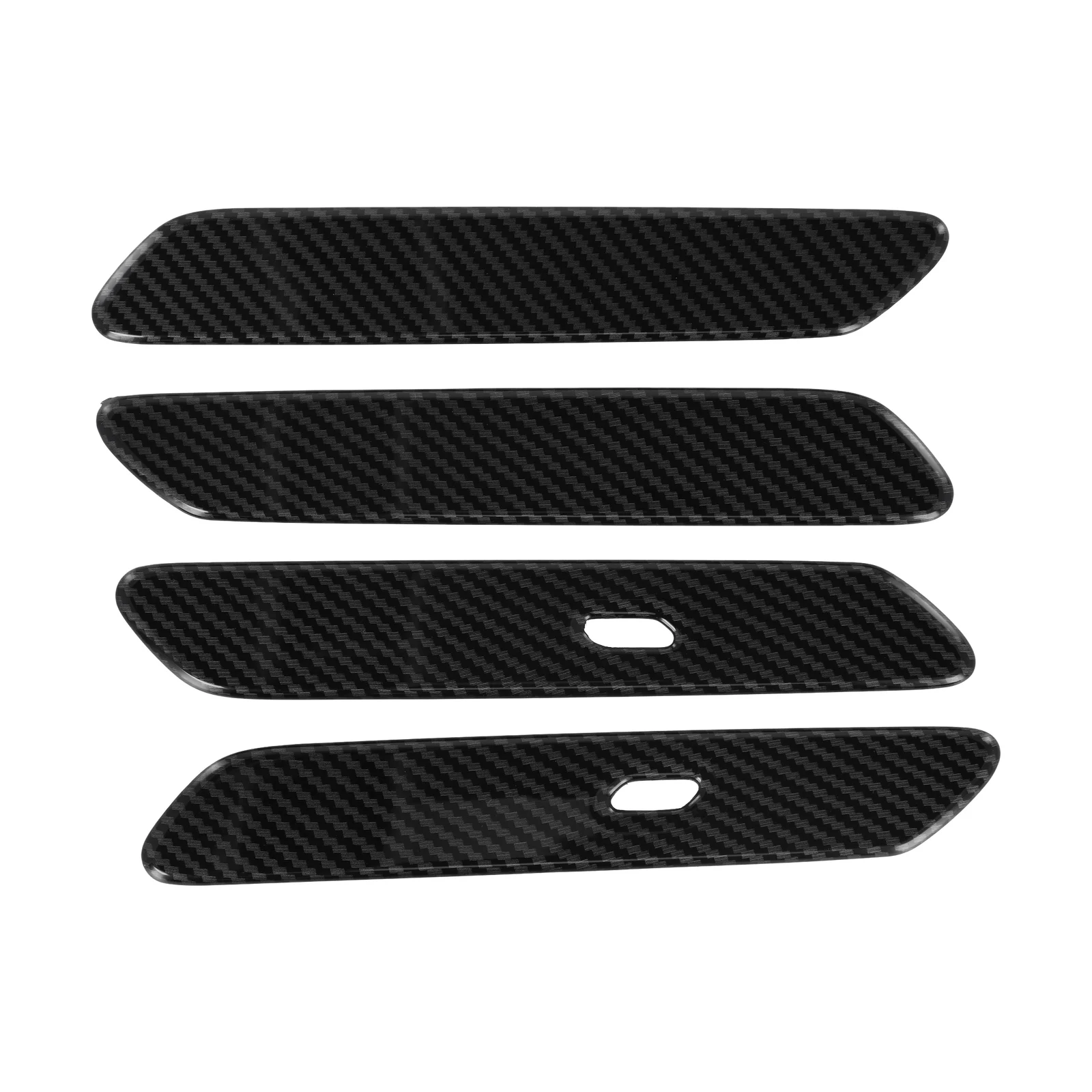 Transform Your For Kia EV6 (22 23) with Elegant Carbon Fiber Door Handles Scratch Resistant and Protective Design