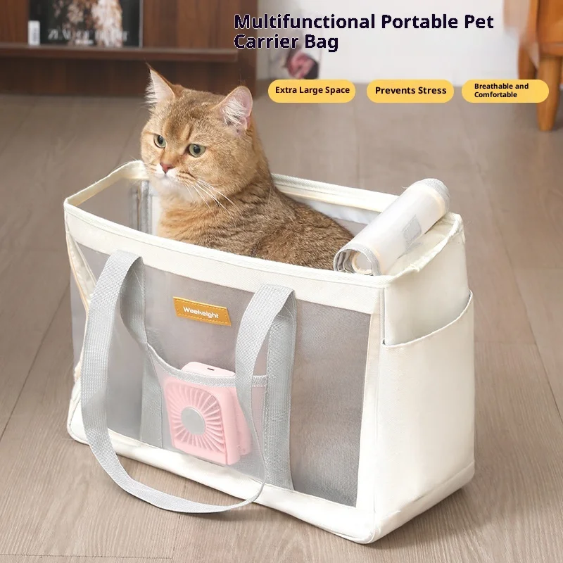 Bolsa de transporte cálida y transpirable para gatos y perros - imagen 2