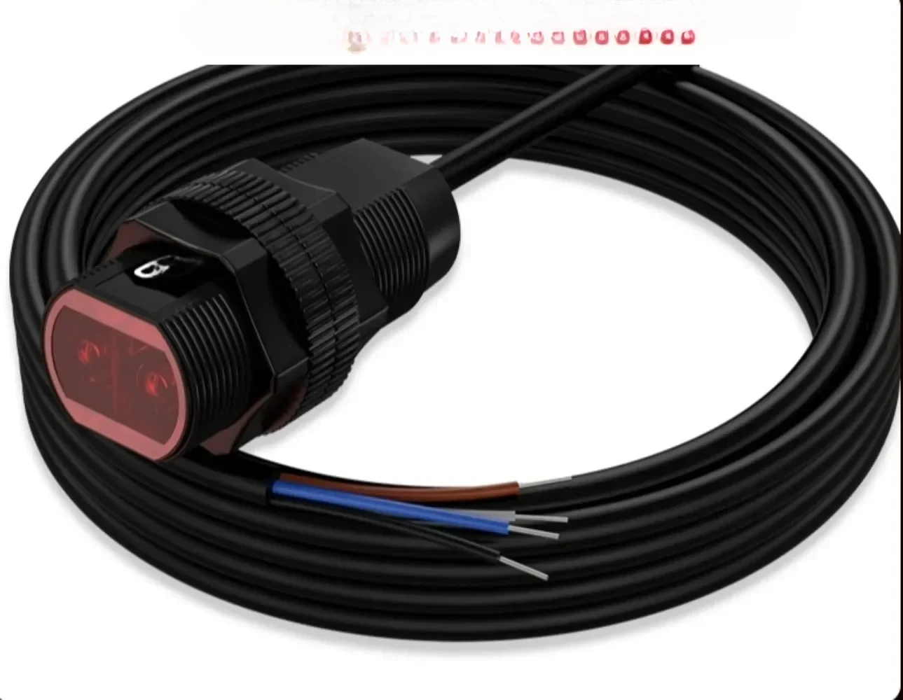 

Цилиндр M18 фотоэлектрический переключатель подавления фона BGSM18-150N диффузное отражение видимая красная точка 12 24 В