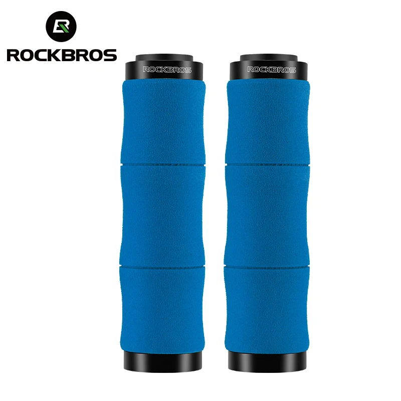 Rockbros Bambus gelenk Lenker griffe Eva MTB Fahrrad mit Staubs topfen weiches ultraleichtes Fahrrad griff Legierung Fahrrad zubehör