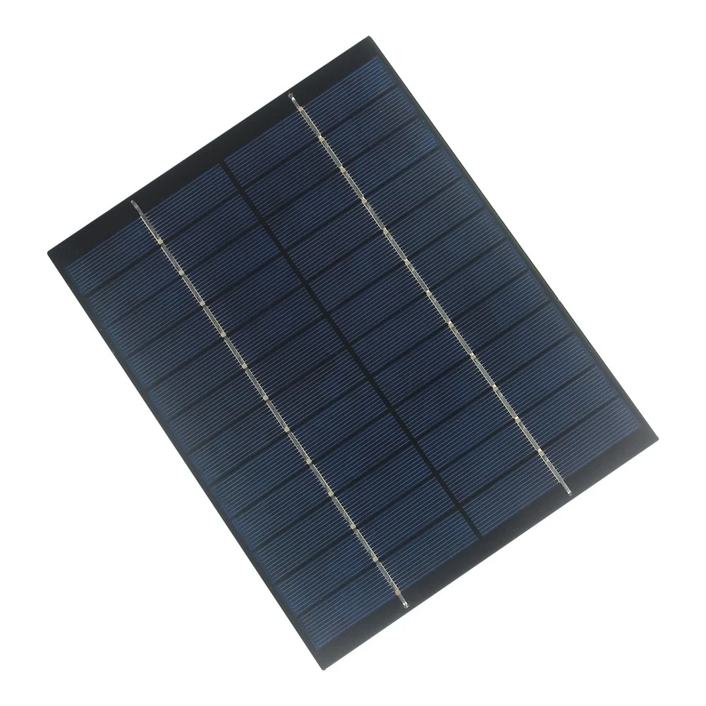 6W Solar Charging Panel 12V Output Compatible with Surveillance For Cameras Lighting Fans and Curtain Controllers