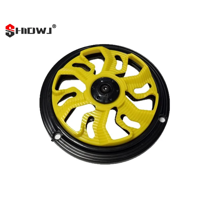 Universal Motorcycle Rotating Fan Cover Plastic Spinner Radiator Protective Decoration Universal Cooling Blade Protector