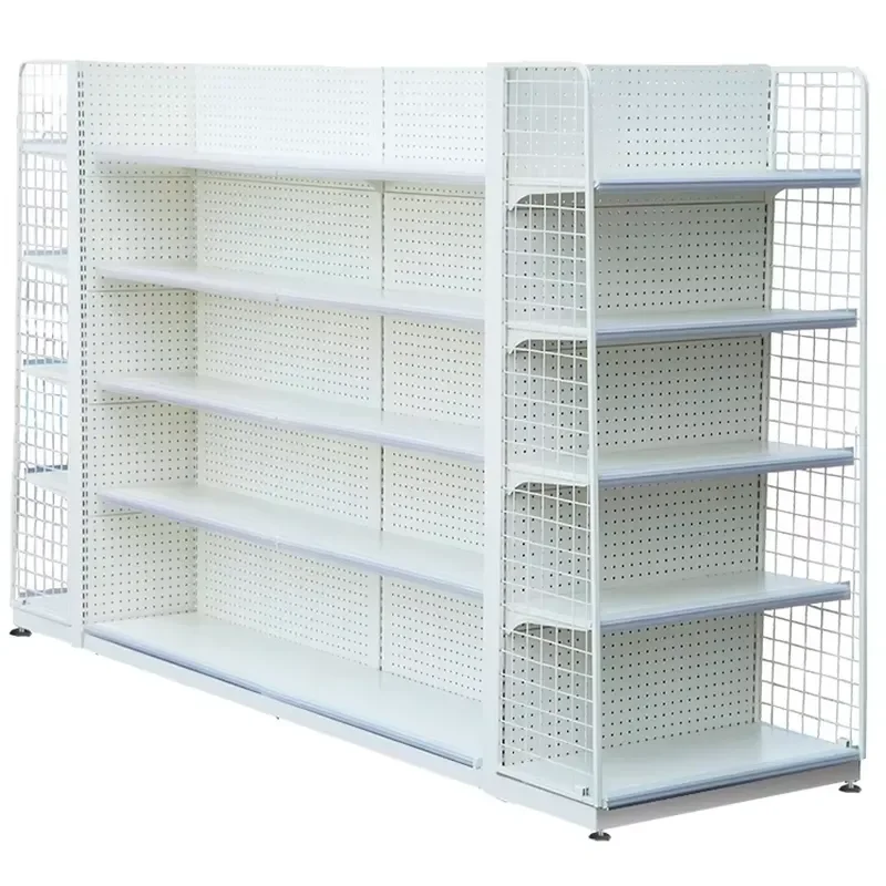 Hot-selling unilateral wire back supermarket bread display rack/shelf supermarket shelf 1) supermarket 2) store can accept 1