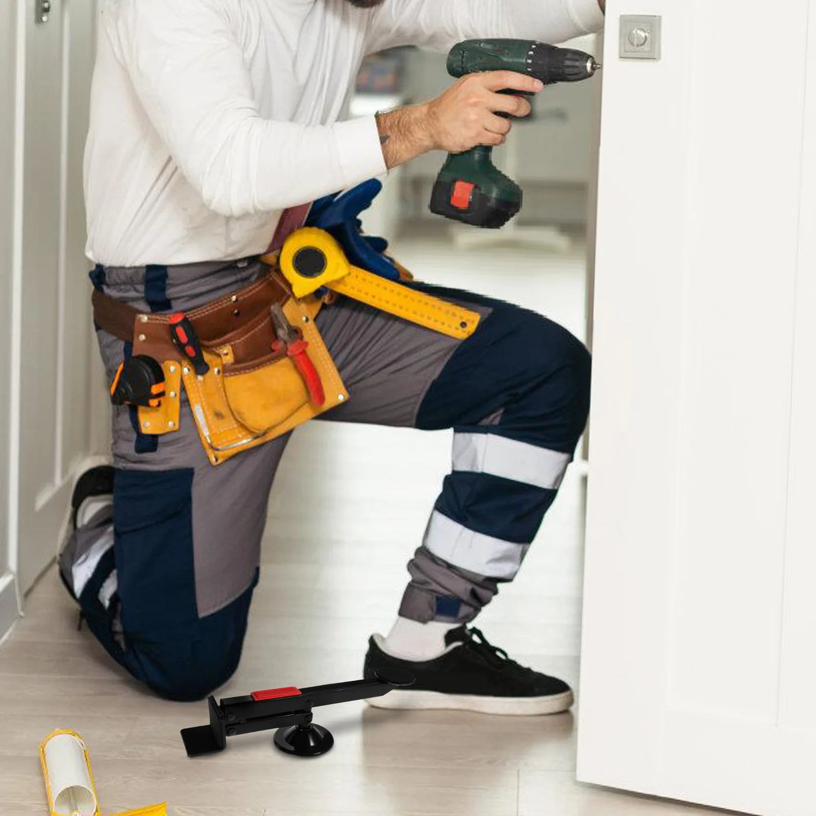 

Heavy Duty Door Lifter Tool Foot Operated Installation Tool For Wood Doors Carpenters Carpenter Tools Lifting Equipment Outdoor