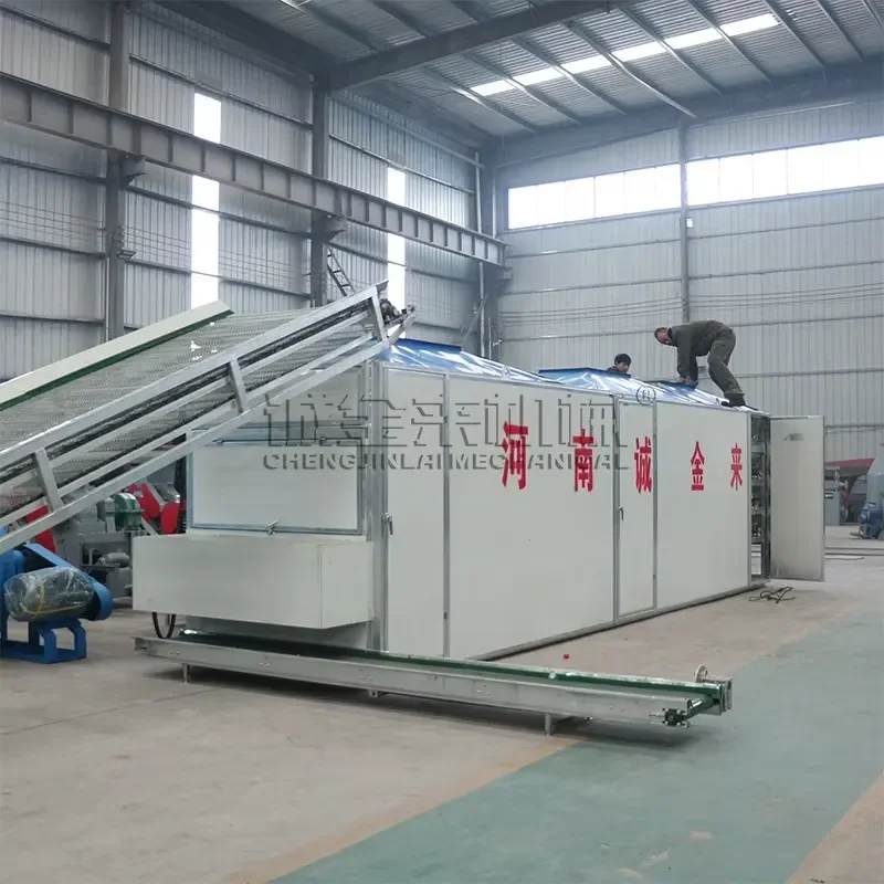Factory Sale Charcoal Briquettes Polyester Dryer Mesh Belt Conveyor Different Material Drying Machine
