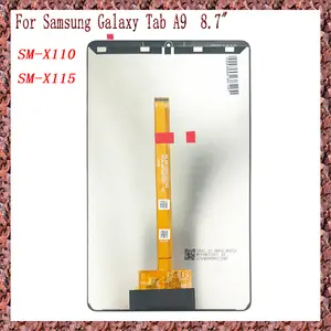 Bilashmart AAA Samsung Galaxy Tab A9 8.7 SM X110 SM X115 X110 X115 LCD Display Touch Screen Digitizer Glass Assembly Repair Parts