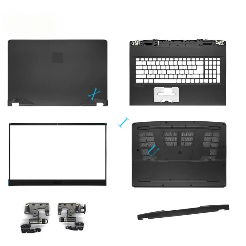 For MSI GP76 MS-17K1 17K2 17K3 screen back cover front bezel palm rest bottom case hinge cover hinge laptop frame upper lower