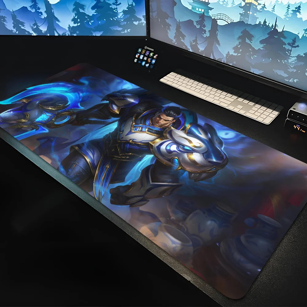 

1pc hot MOBA game cool Darius Lol Non-slip Mouse Pad Suitable For Office Computers Laptops E-sports Game Desk Mats XXL Keyboard