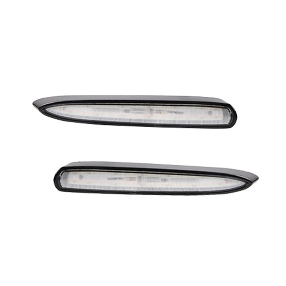 2pcs Car LED Daytime Running Lights White Yellow Blue LED Auto Bumper Fog Lamps For Toyota Corolla SE/XSE 2020 Waterproof