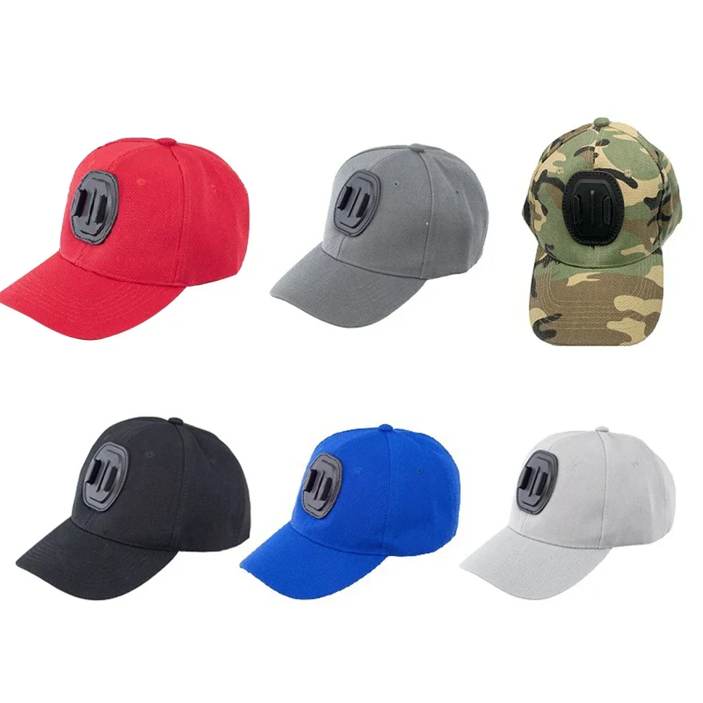 Бейсбольная кепка с кронштейном для экшн-камеры, монтажный кронштейн для Gopro Hero 12 11 10 9 8 7 6 5 4 3 insta360 x3 x2 Eken SJCAM DJI