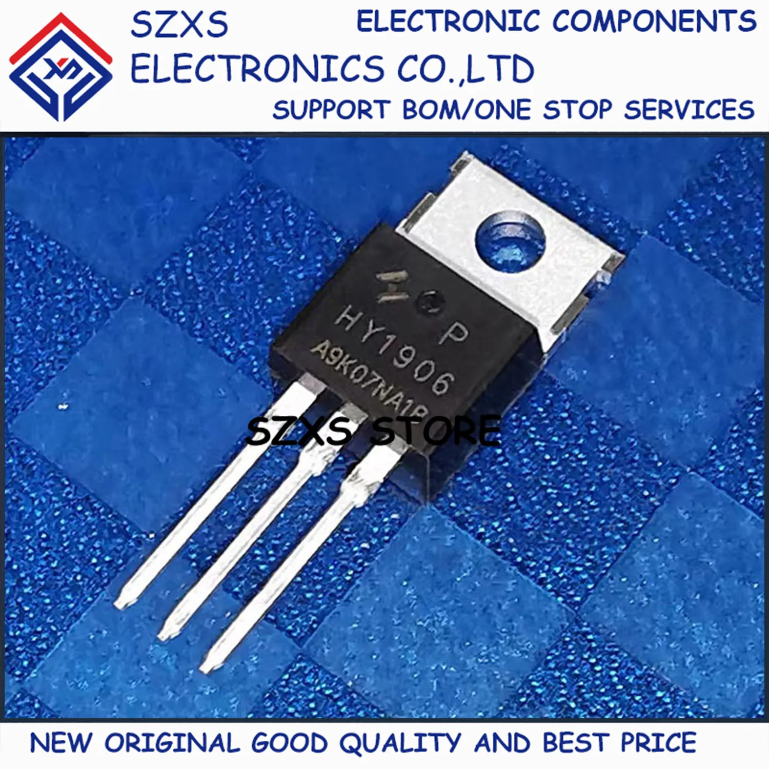 

New Original 10Pcs HY1906P HY1906 TO-220 60V 120A MOSFET Field Effect Transistor In Stock Electronic Components Good Quality