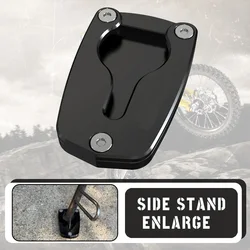 XL 1000 V Fit For Honda Varadero XL1000V 2003-2011 2010 Motorcycle Kickstand Side Stand Extension Enlarger Plate Pad Accessories