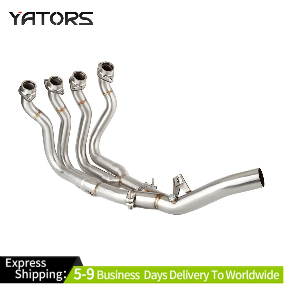 

For Yamaha FZ-8 FZ-8N FZ-8S 2010-2016 Motorcycle Exhaust Header Mid Link Pipe Exhausts Pipes
