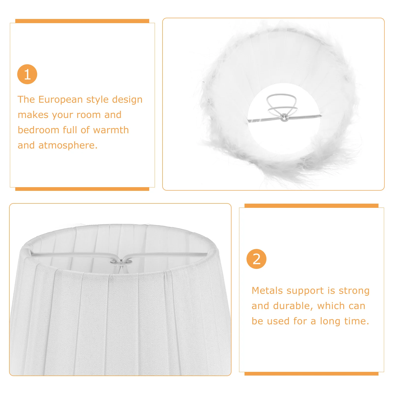 

Lace Cloth Lamp Shade 12 Inch Creative Design for Table Floor Ceiling Lamp Home Decoration Living Room Bedroom Study Use