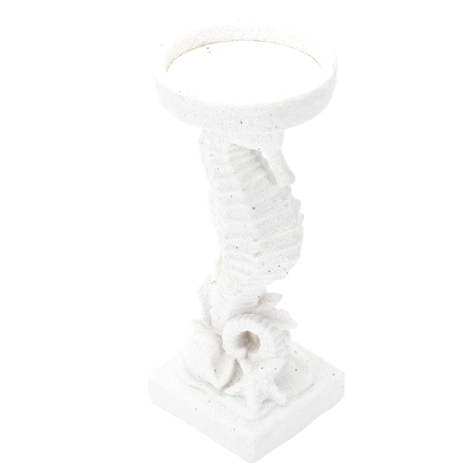 

1Pcs Resin Decorative Candleholder Ocean Elements Classic Style Romantic Atmosphere Wedding Party Tabletop Candlestick Decor