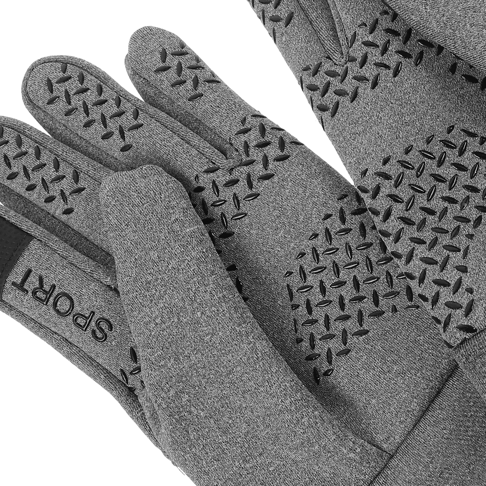 

1 Pair Windproof Waterproof Gloves Touchscreen Cycling Running Gloves For Men Winter Outdoor Anti Slip Warm Full Finger Glove