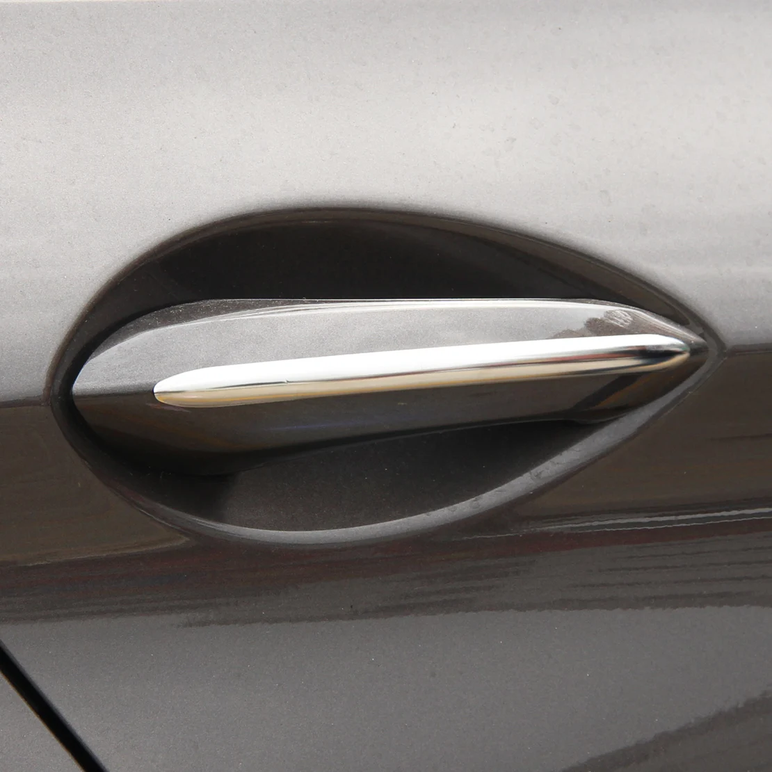 beler New 4Pcs Stainless Steel Exterior Door Handle Molding Trim Cover Quality Outer Doors Handle Cover For BMW 5 Series F10 F18
