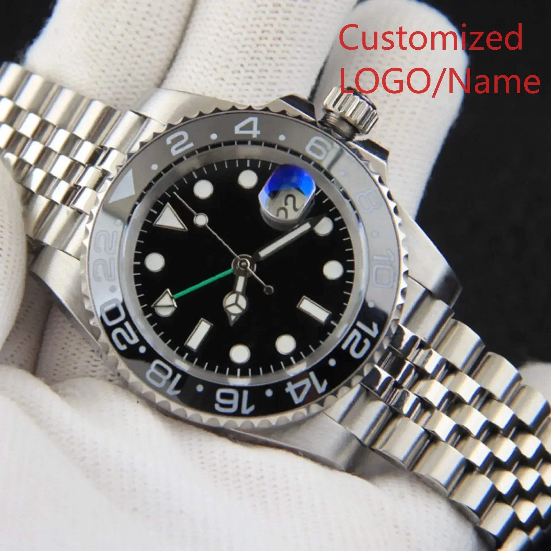 

A191 Store Fashion Band parts for head watch 4252/ Stainless Steel Bracelet straps 3357 Customized