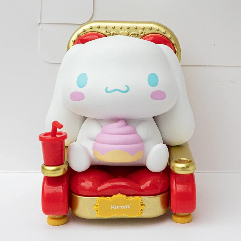 Sanrio CreativeExcellenceファミリーシアターシリーズ、ペット犬クールミアードッグ、かわいい装飾、手作りのブラインドボックス、ギフト