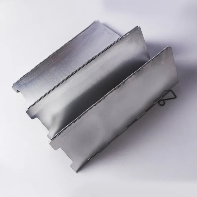 

Windproof board, portable folding aluminum alloy windproof board, 16 pieces of furnace head heat collection board
