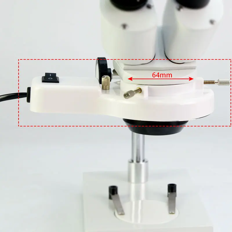 Microscope Fluorescent Ring Lamp 64mm Inner Diameter Stereo Microscope Backlight Illuminator 110V 220V Optional