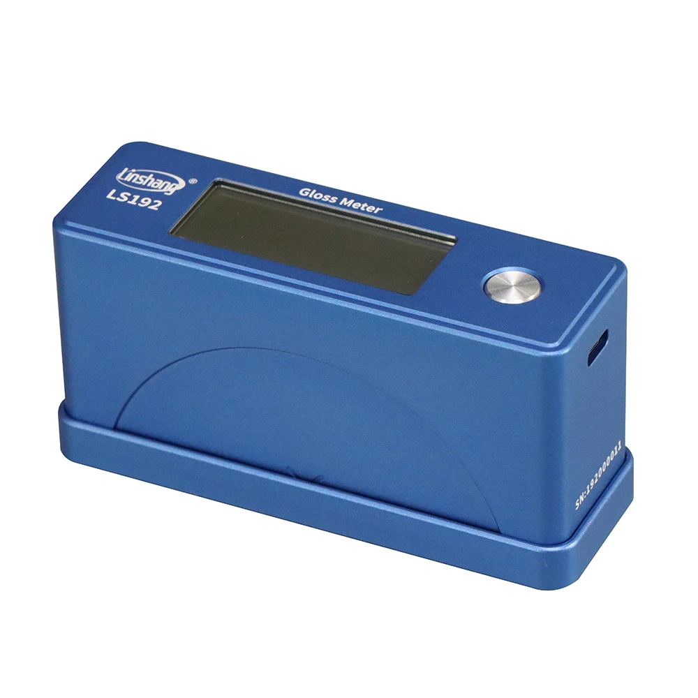 LS192 60 Measurement Geometry Digital Gloss Meter with Range 0-1000GU Real-time Measuring