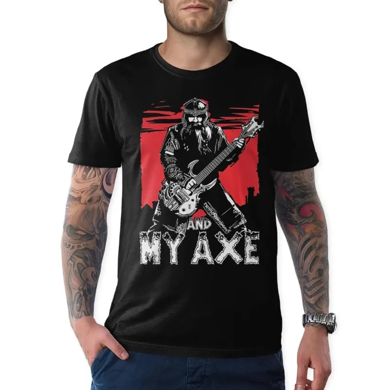 Gimli y mi hacha Heavy Metal camiseta J. R. R. Tolkien camisa tallas para hombres y mujeres