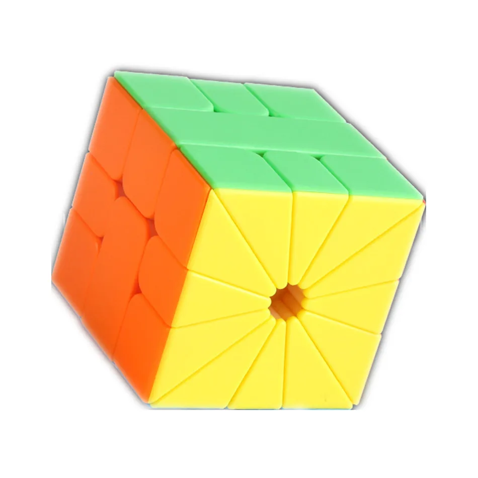 Shengshou الإصدار المغناطيسي المكعب السحري ، ألعاب الألغاز اللاصق ، ستة ألوان ، متعة الأطفال ، SQ0 ، SQ1 ، SQ2 ، الهدايا #1