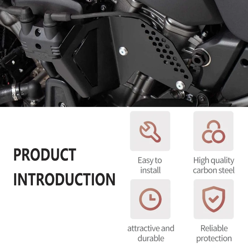 Motorcycle Protection Cover of Middle Frame Engine Heat Shield For Pan America 1250 1250S PAN AMERICA1250 2020 2021 2022