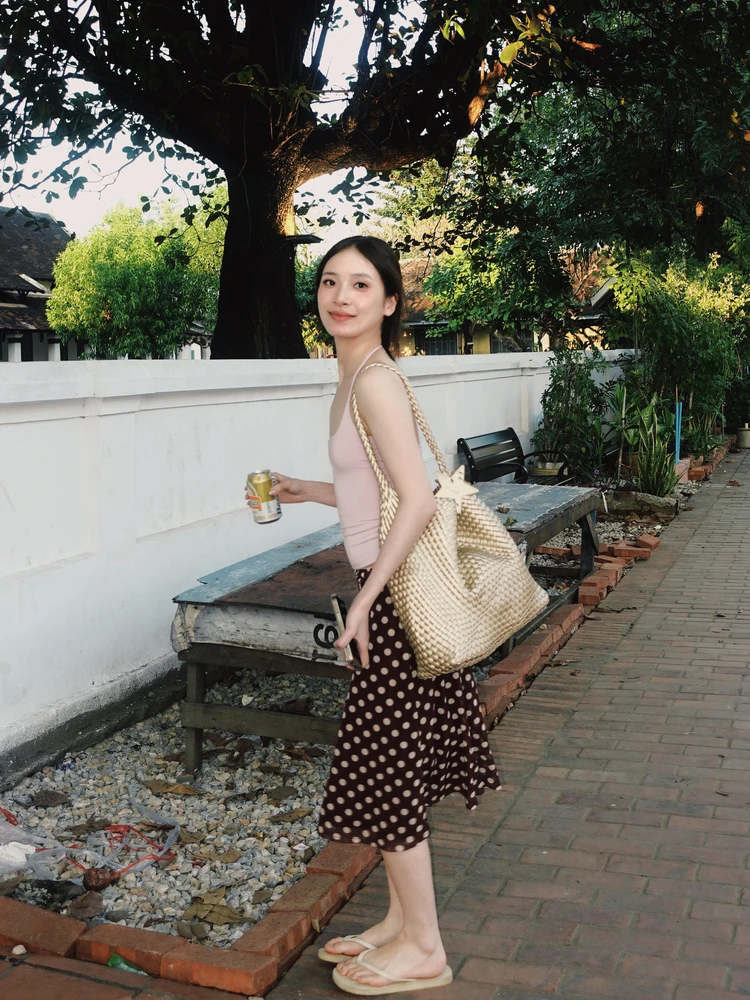 Low Waist Lace Fish Tail Half Skirt with  Knot Casual Style Women's Spring Autumn New Pure Desire City Commute Skirt